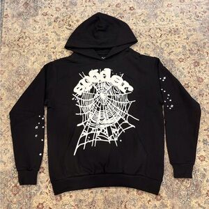 Black & White Spider Hoodie